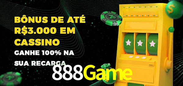 888Game melhor bônus de depósito