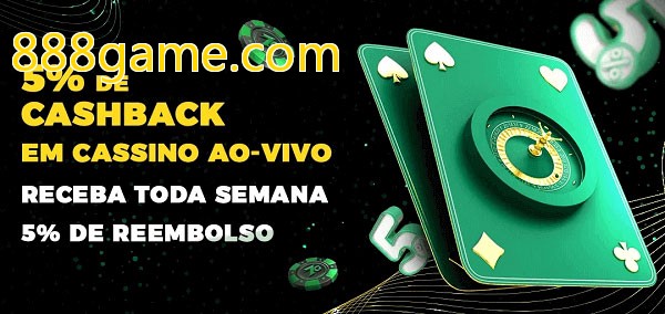 Promoções do cassino ao Vivo 888game.com